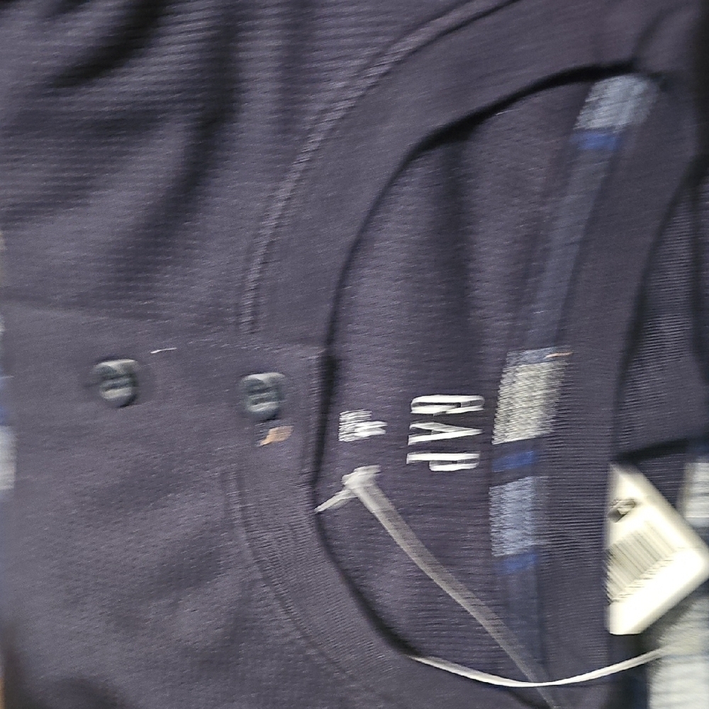 GAP NWT Men's Flannel Sleep Set - Navy and Plaid Size Medium - Picture 4 of 6